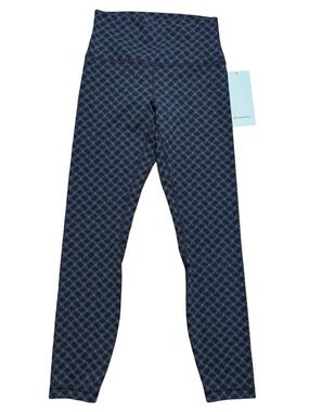 Lululemon Align HR Pant Legging 25” Jacquard Gray/Black NWT Sz 6